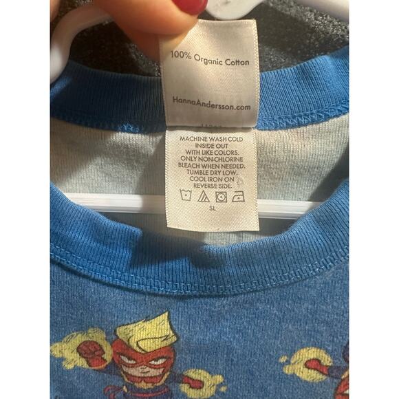 Hanna Andersson Short Johns Unisex Marvel 100% Organic Cotton Size 120cm 6-7Y - Picture 8 of 9